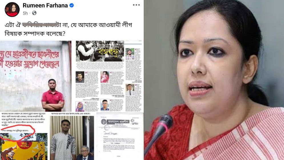 হাসনাতকে নিয়ে যা বললেন রুমিন ফারহানা