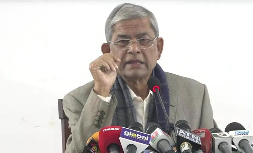 পিআর পদ্ধতিতে বিএনপি নির্বাচনের পক্ষে নয়ঃ মির্জা ফখরুল