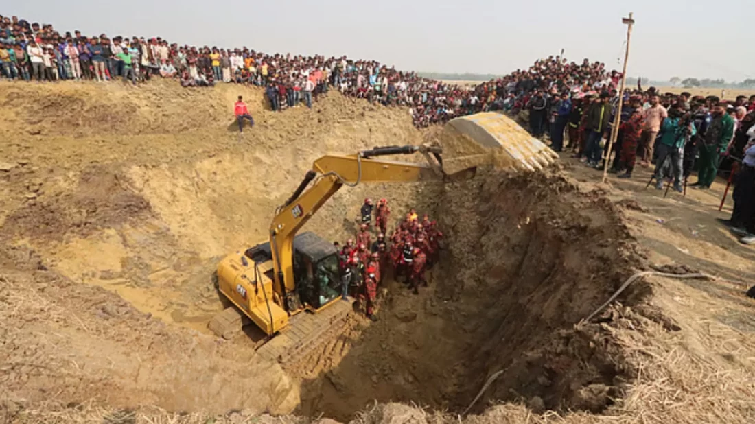 অবশেষে মারা গেল উদ্ধার হওয়া সেই শিশু সাজিদ