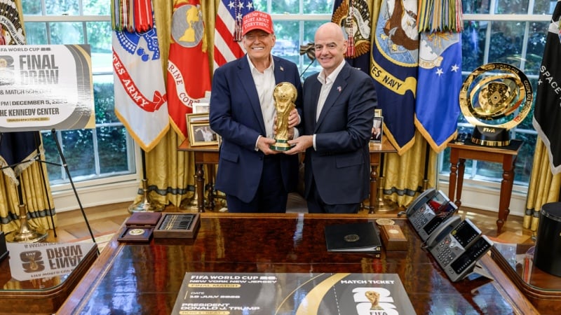 ট্রাম্প জানিয়ে দিলেন, কোথায় হবে ২০২৬ বিশ্বকাপের ড্র