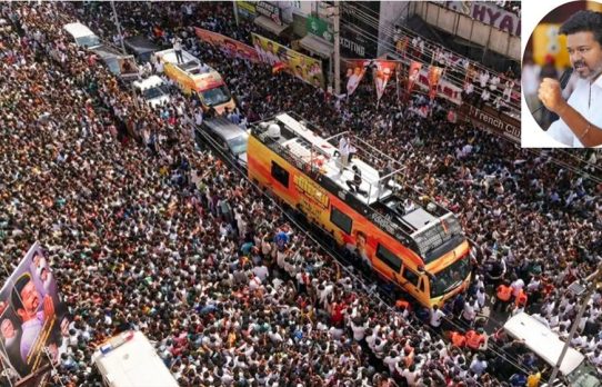 থালাপতি বিজয়ের জনসভায় পদদলিত হয়ে নিহত ৩৯