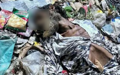 পরিচয় মিলল ময়লার স্তুপে পড়ে থাকা মৃত ব্যক্তির